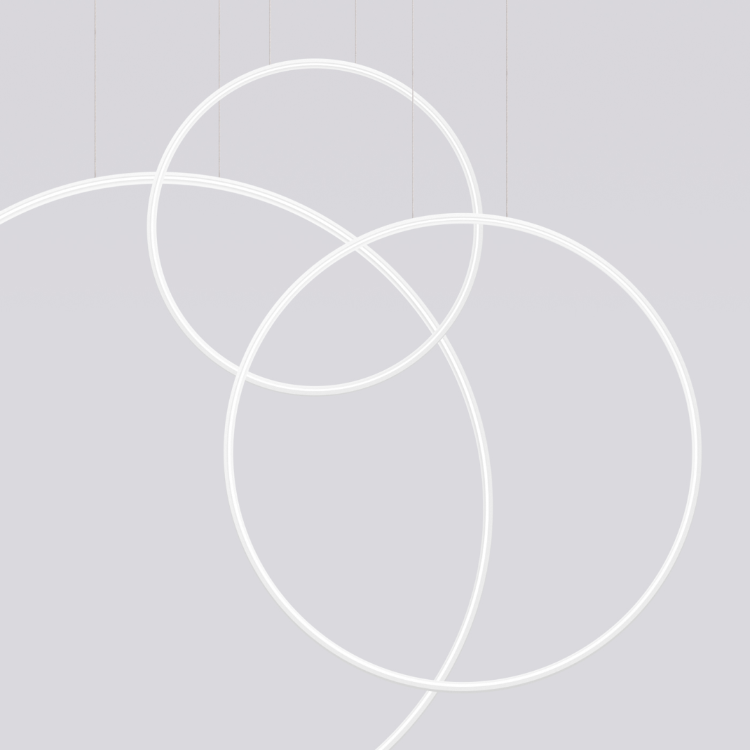 Lampa wisząca RIO 3 55/78/110 biała LED 4000K - 19833