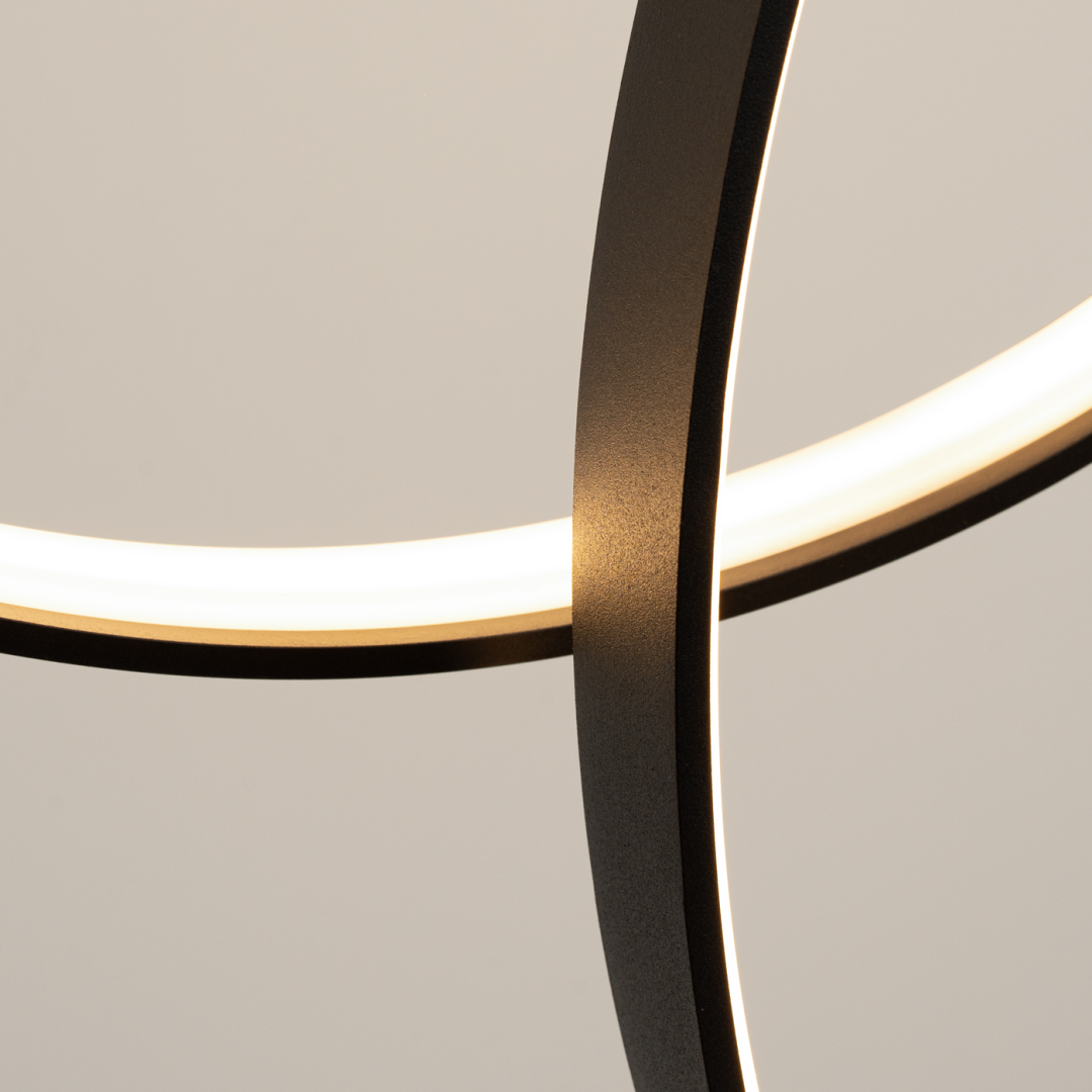 Lampa wisząca RIO 3 55/78/110 czarna LED 3000K - 19845