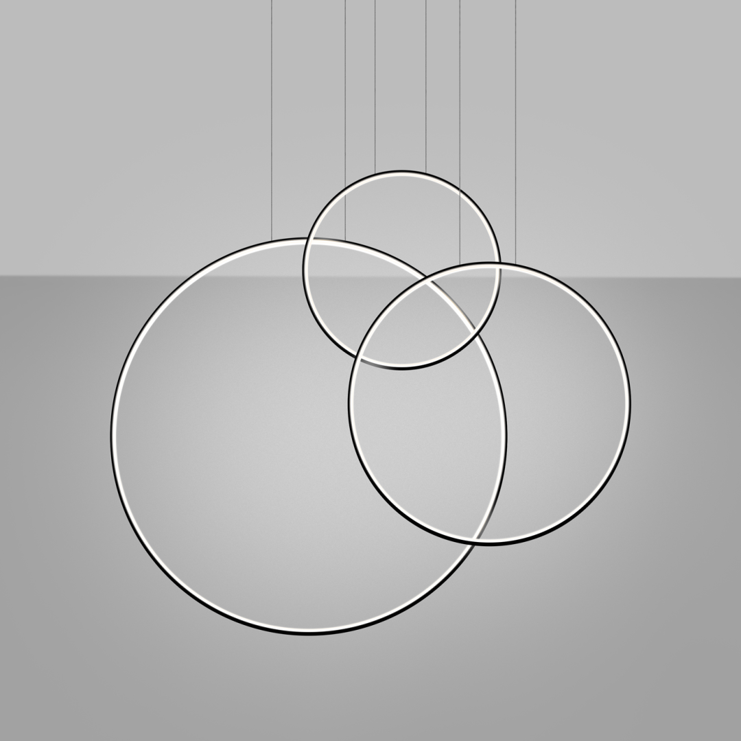 Lampa wisząca RIO 3 55/78/110 czarna LED 4000K - 19858