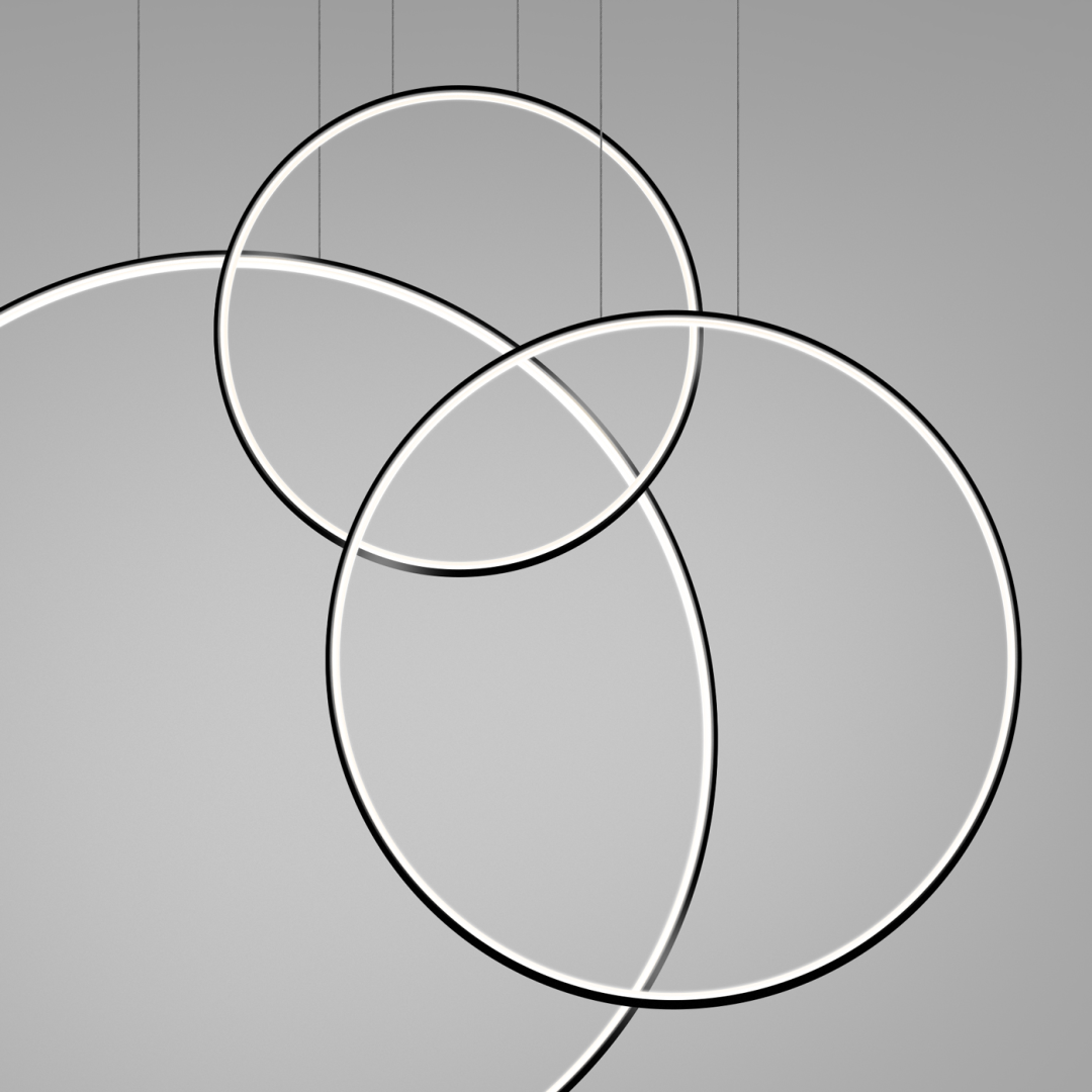 Lampa wisząca RIO 3 55/78/110 czarna LED 4000K - 19864