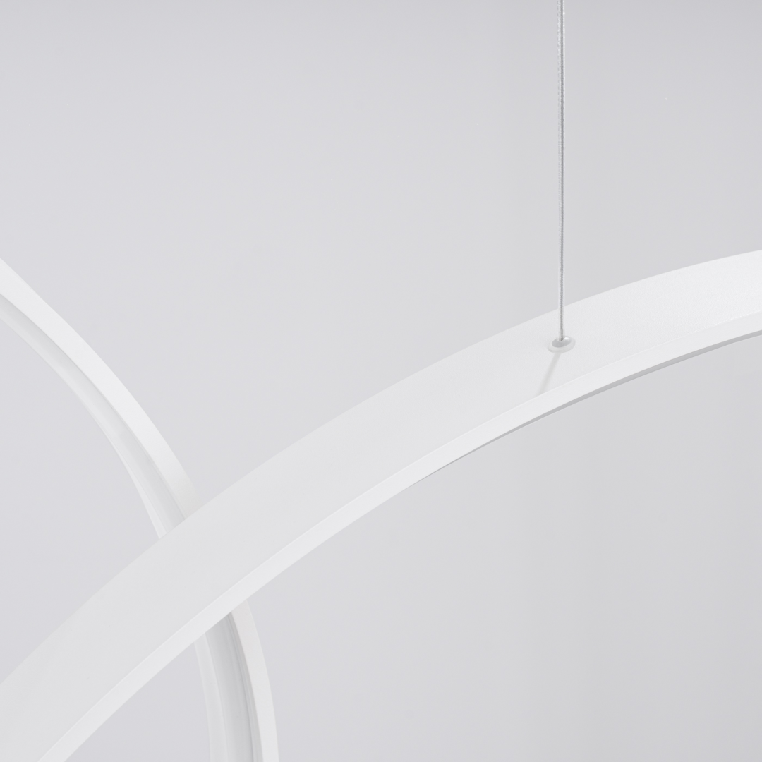 Lampa wisząca RIO 5 55/55/78/110/110 biała LED 4000K - 19891