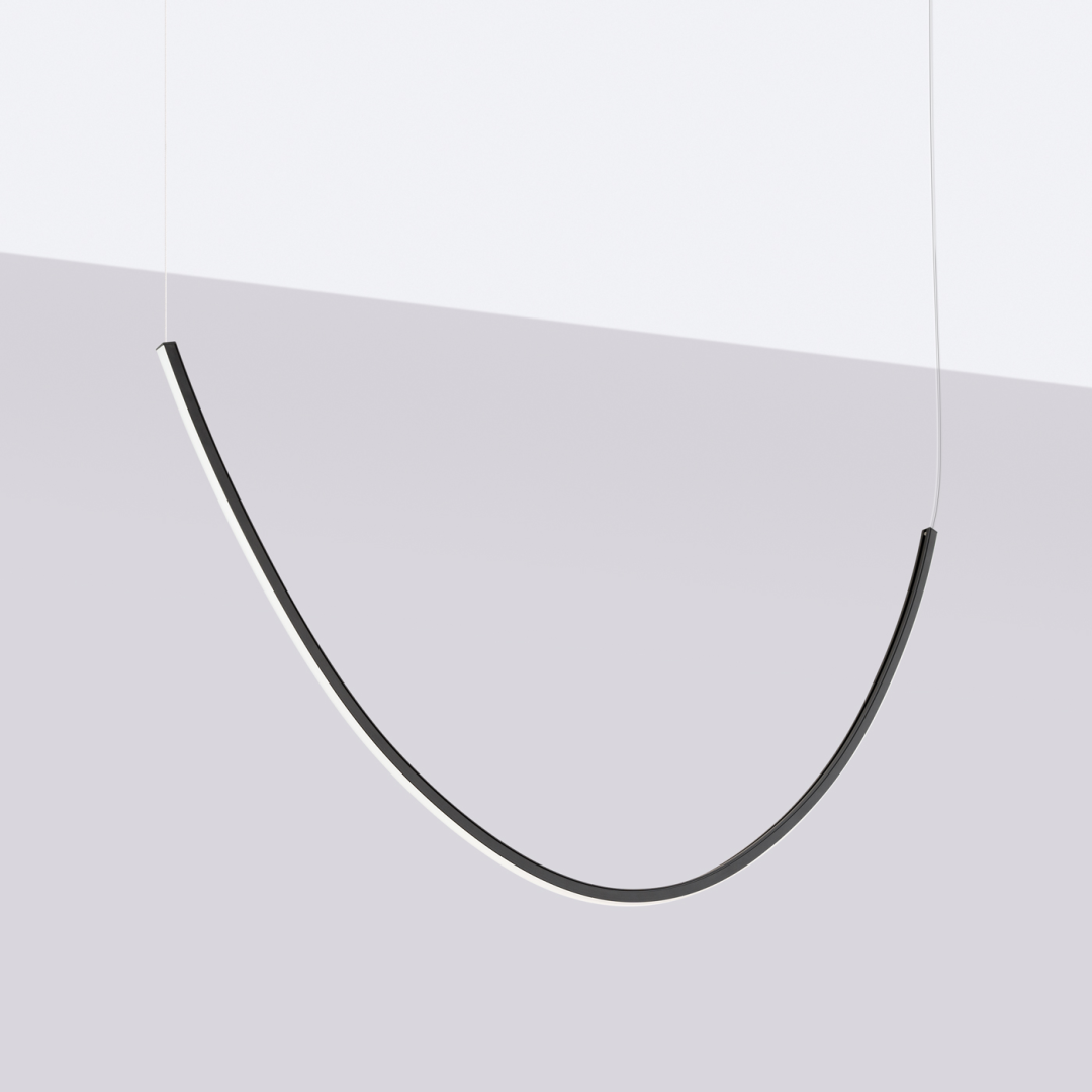 Żyrandol ALVAR 1 czarny LED 3000K - 19917