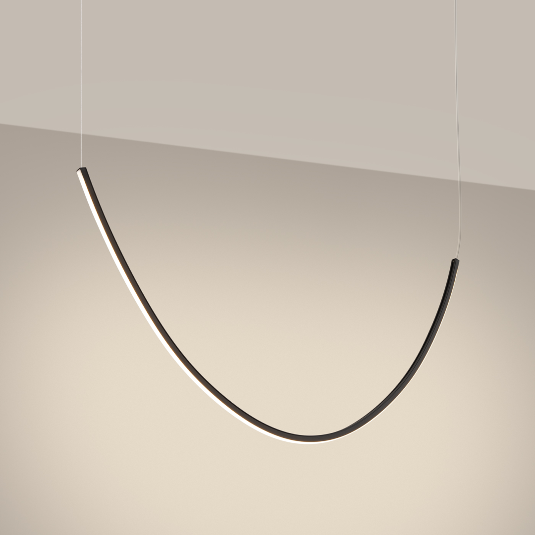 Żyrandol ALVAR 1 czarny LED 3000K - 19918