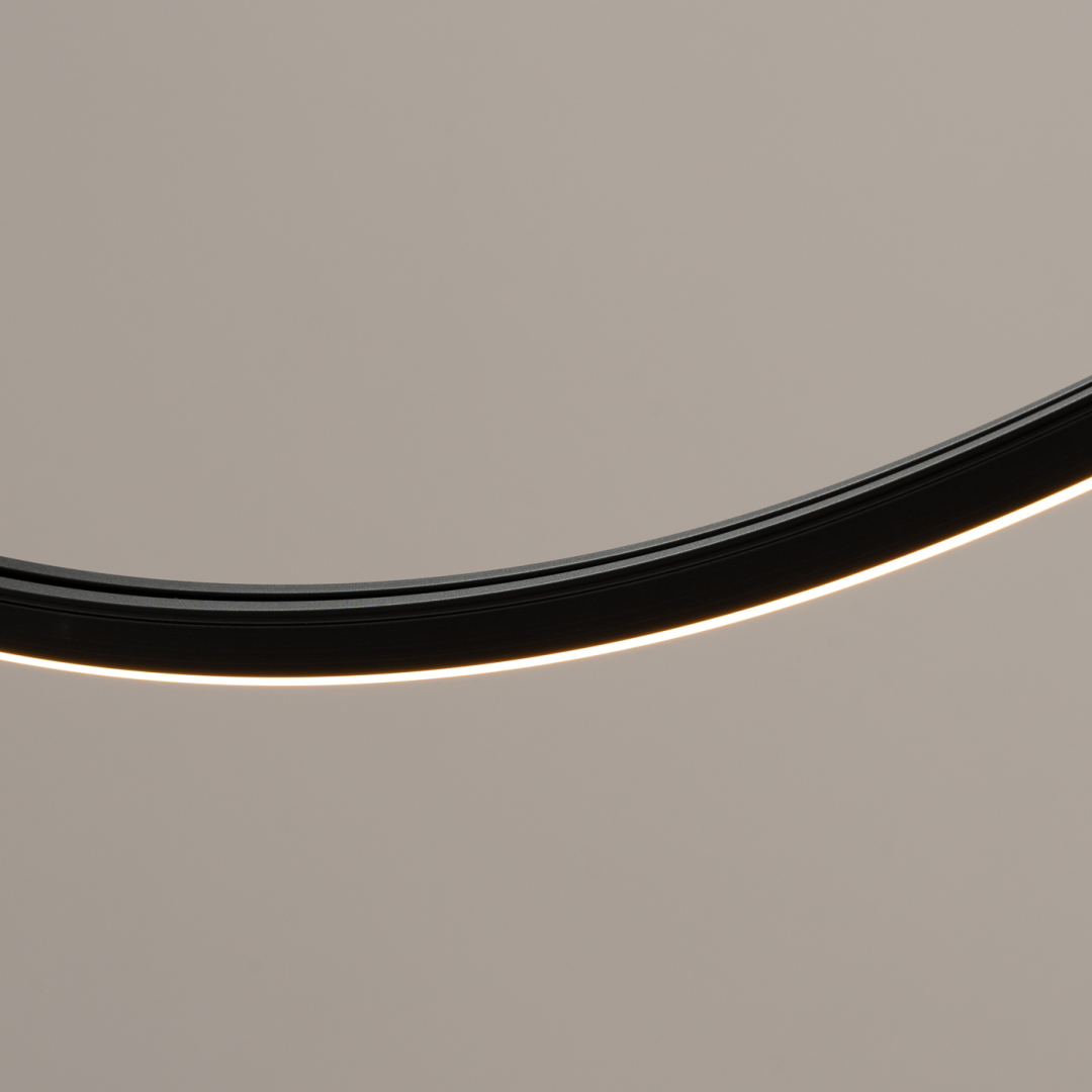 Żyrandol ALVAR 1 czarny LED 3000K - 19920