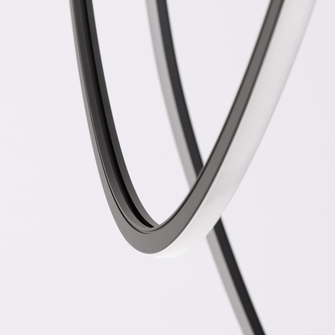 Żyrandol ALVAR 3 czarny LED 3000K - 19937