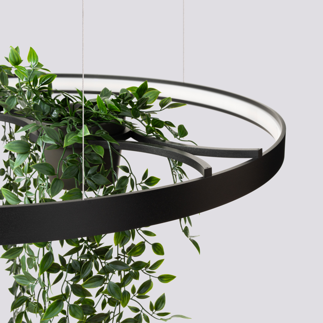 Żyrandol RIO BIO 78 czarny LED 3000K - 19950