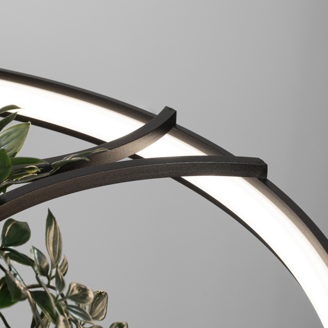 Żyrandol RIO BIO 78 czarny LED 4000K - 19964