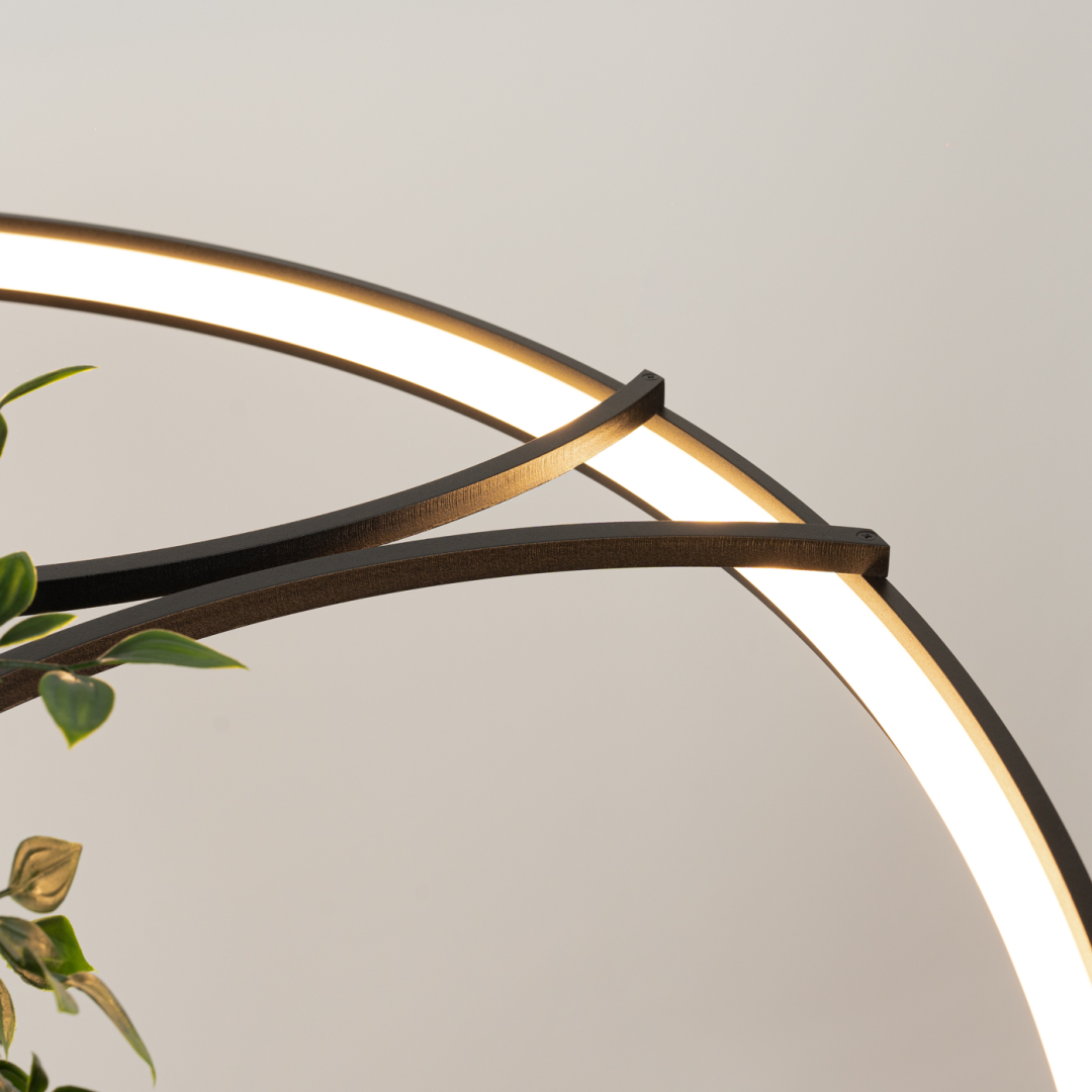 Żyrandol RIO BIO 110 czarny LED 3000K - 19979