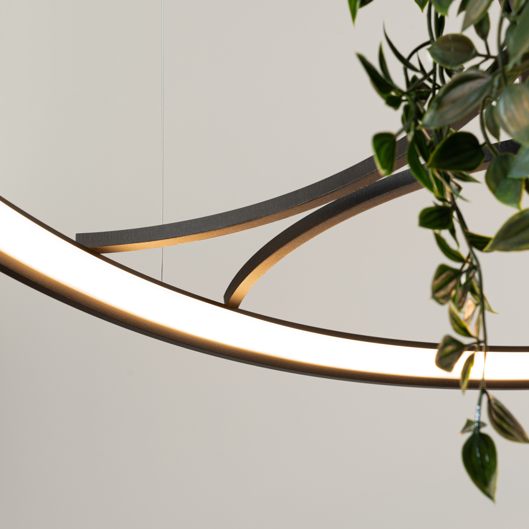 Żyrandol RIO BIO 110 czarny LED 3000K - 19982