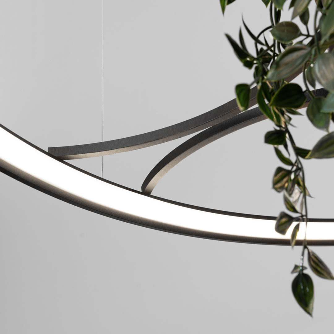 Żyrandol RIO BIO 110 czarny LED 4000K - 19997