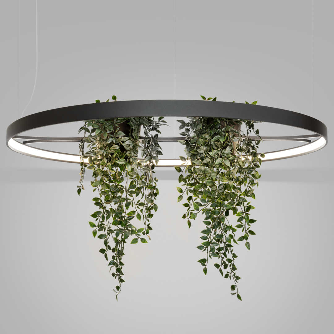 Żyrandol RIO BIO 110 czarny LED 4000K - 19999