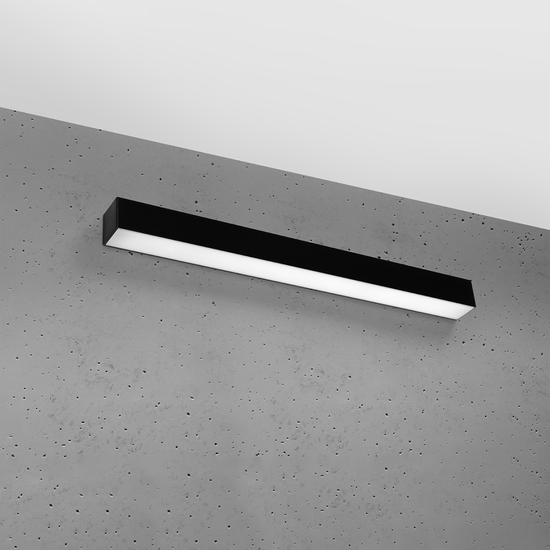 Kinkiet PINNE 67 czarny 4000K - 20285