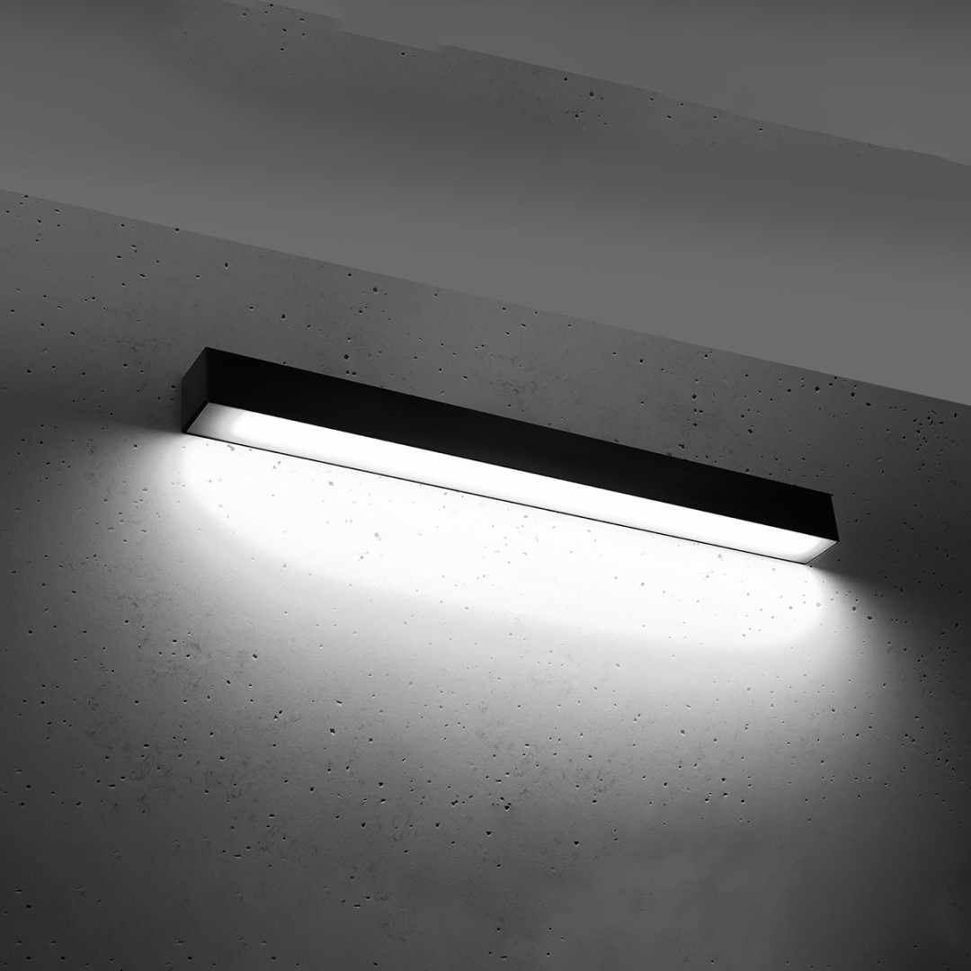 Kinkiet PINNE 67 czarny 4000K - 20286