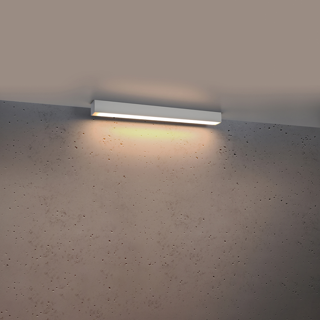 Plafon PINNE 67 biały 3000K - 20306