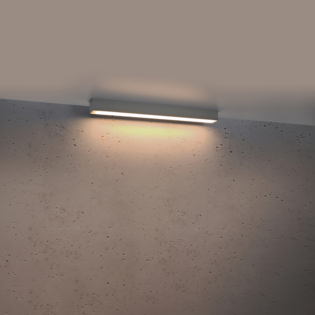 Plafon PINNE 67 szary 3000K - 20326