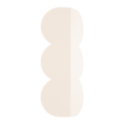 Kinkiet BISCUIT beżowy