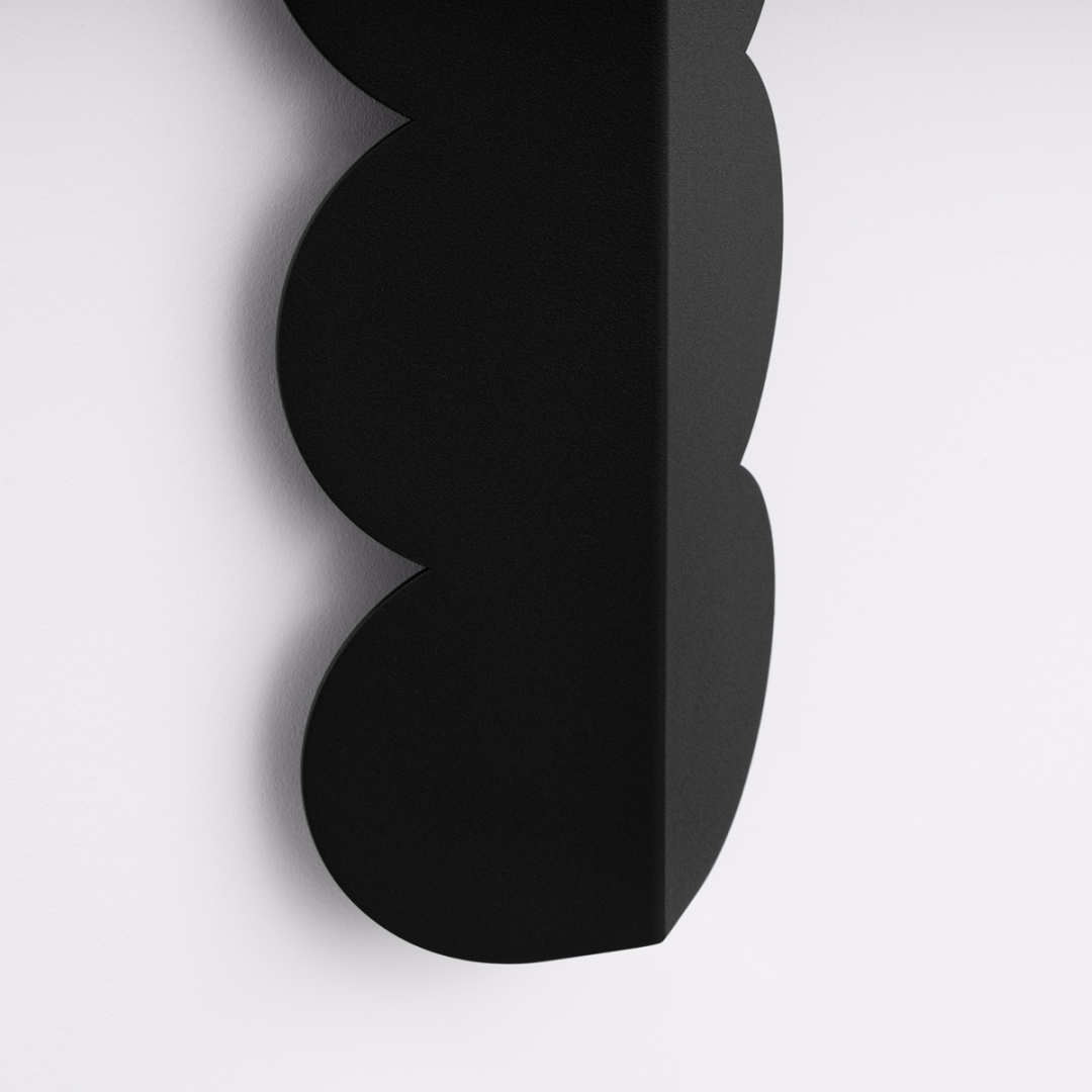 Kinkiet BISCUIT czarny - 22026