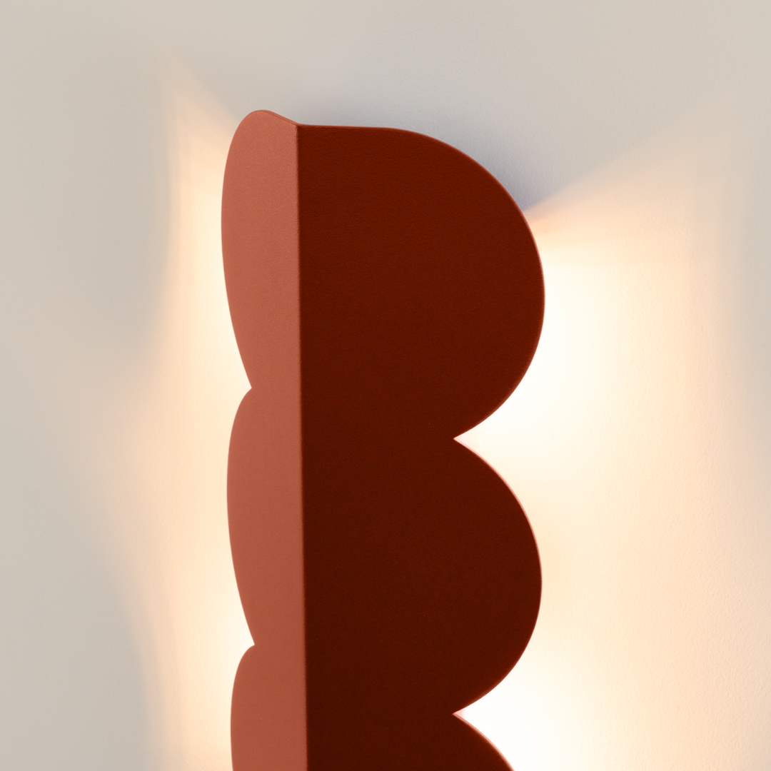 Kinkiet BISCUIT ochra czerowna - 22050