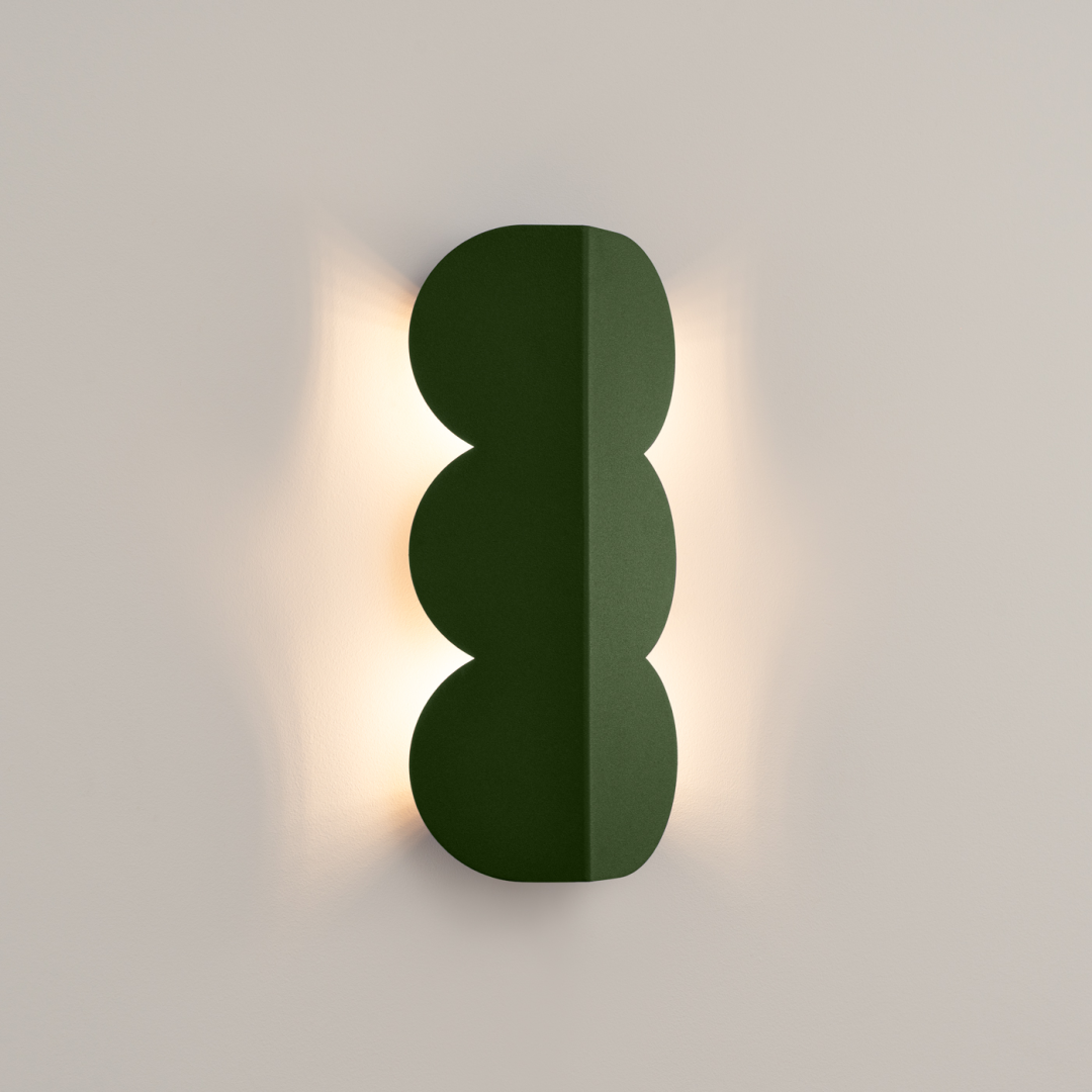 Kinkiet BISCUIT zielony oliwkowy - 22088