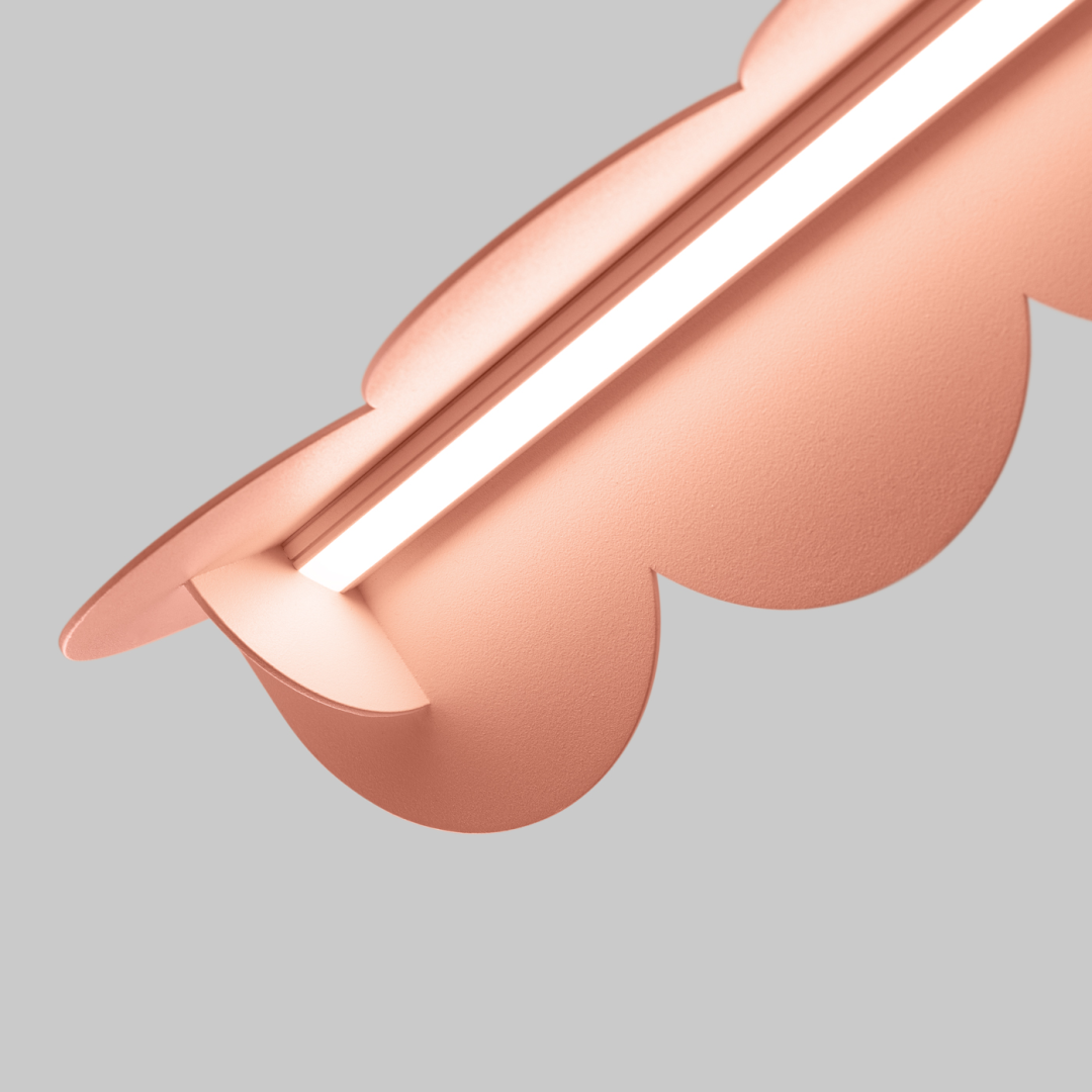 Lampa wisząca BISCUIT brzoskwiniowy LED 4000K - 22260