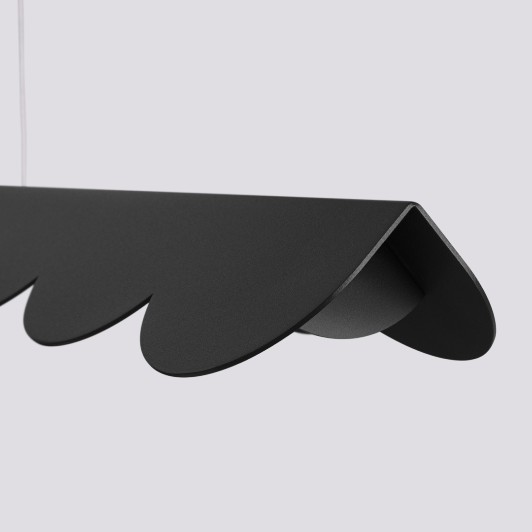 Lampa wisząca BISCUIT czarna LED 4000K - 22313