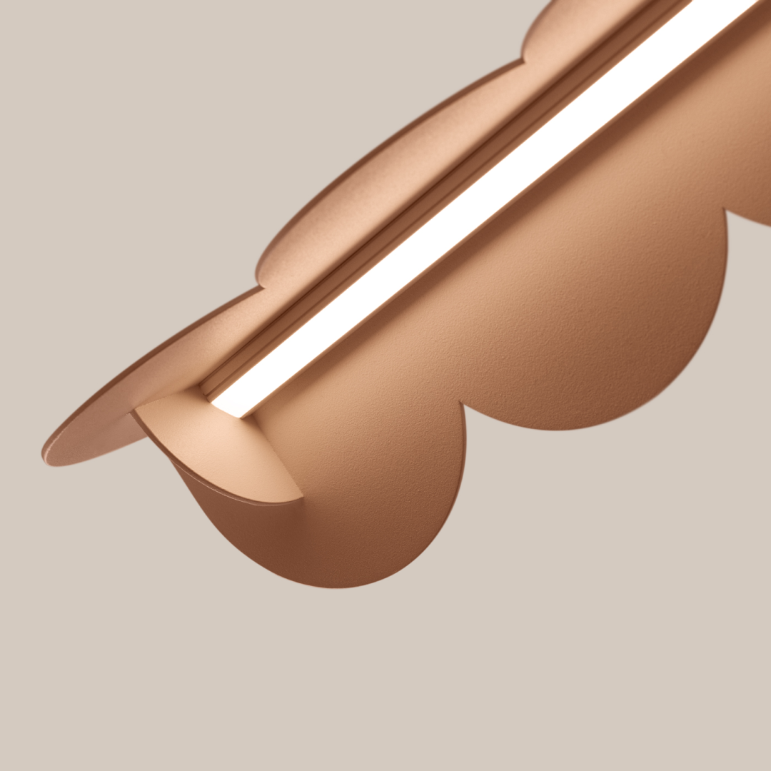 Lampa wisząca BISCUIT mocca LED 3000K - 22330