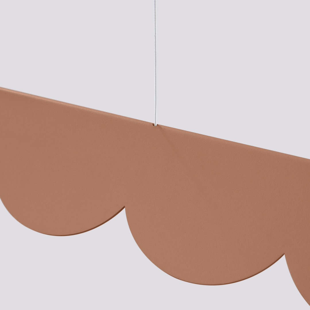 Lampa wisząca BISCUIT mocca LED 4000K - 22342