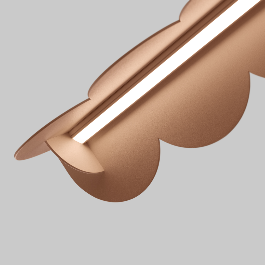 Lampa wisząca BISCUIT mocca LED 4000K - 22344