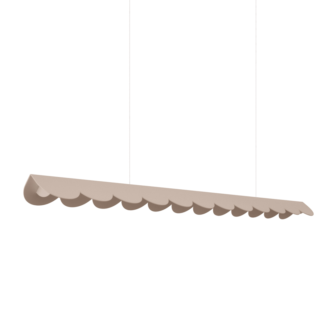 Lampa wisząca BISCUIT taupe LED 3000K - 22376