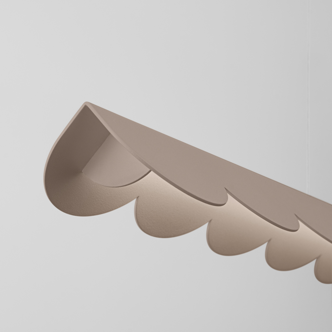 Lampa wisząca BISCUIT taupe LED 4000K - 22396