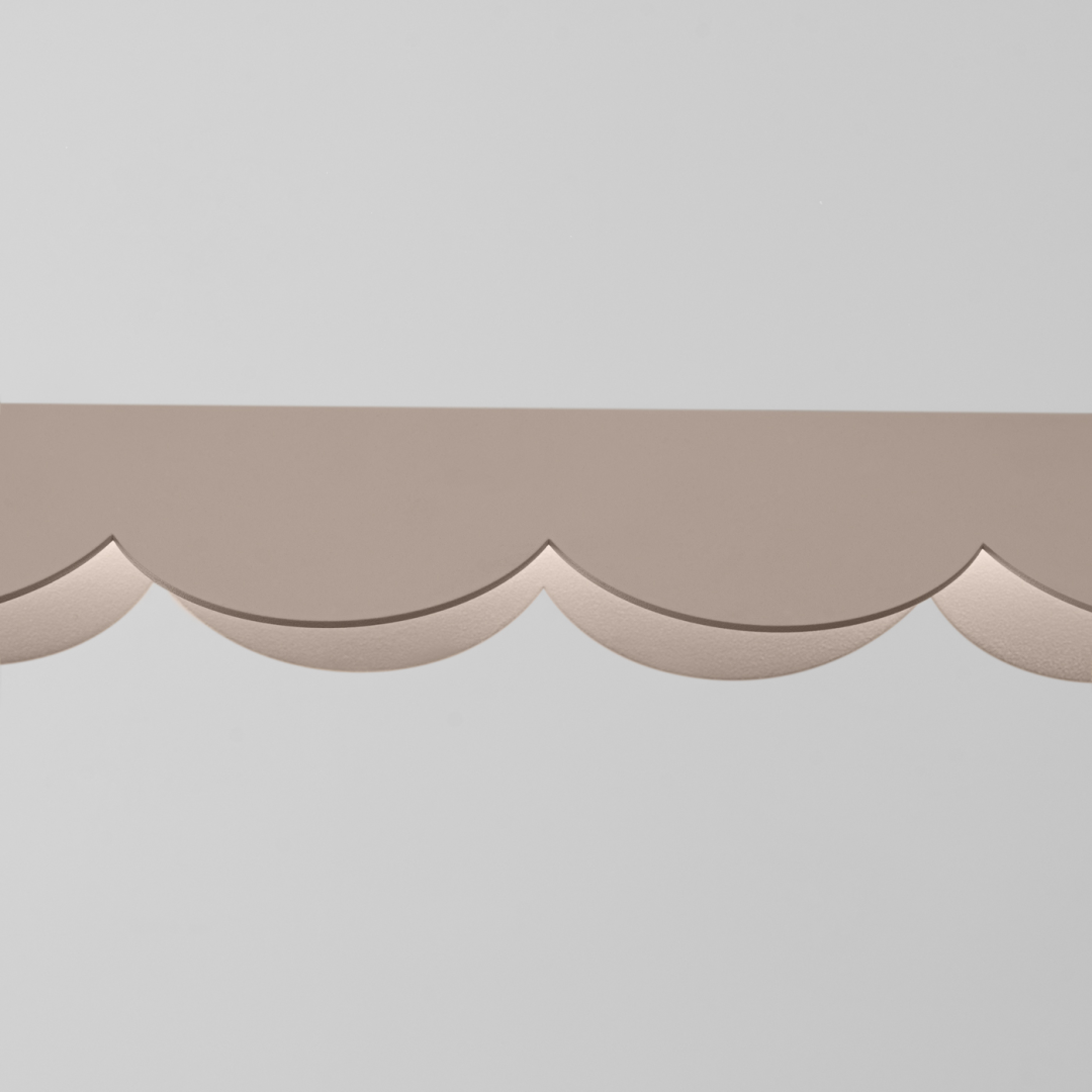 Lampa wisząca BISCUIT taupe LED 4000K - 22399