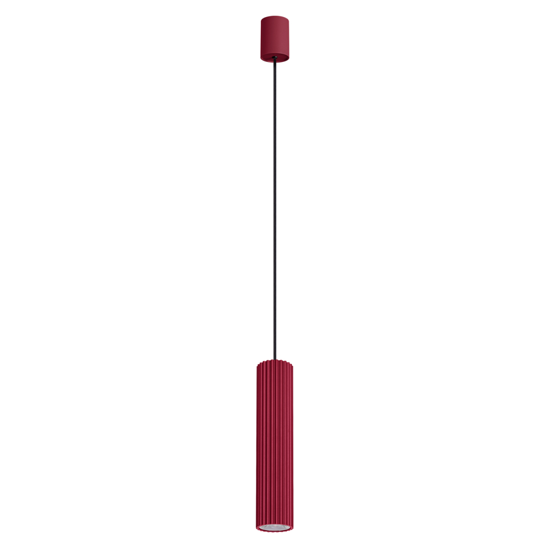 Lampa wisząca IVAR 1 burgund LED 3000K - 22474
