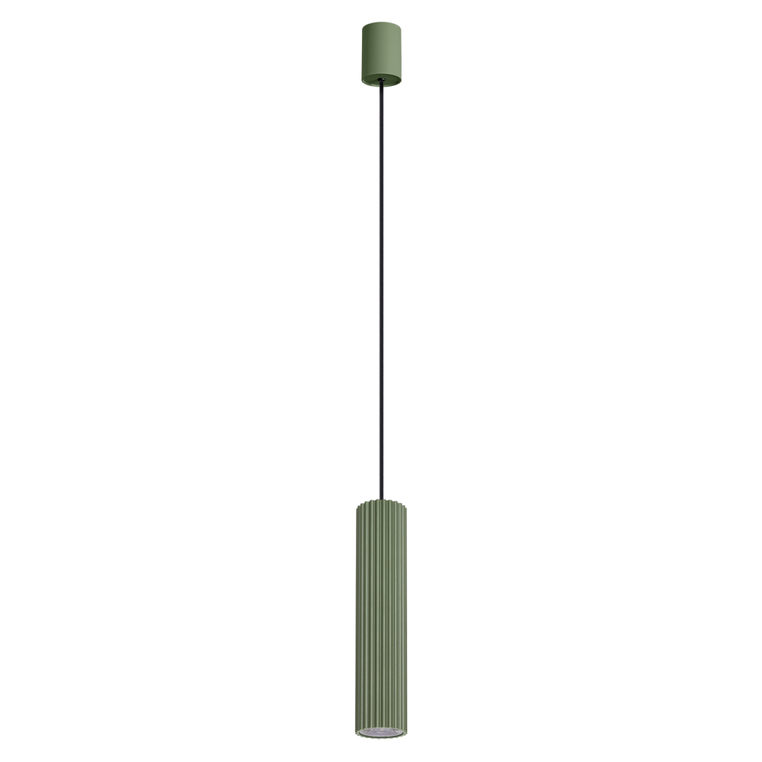 Lampa wisząca IVAR 1 zielona oliwka LED 3000K - 22558