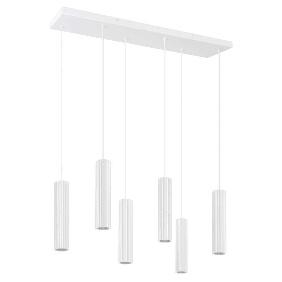 Lampa wisząca IVAR 6L biała LED 3000K - 22586