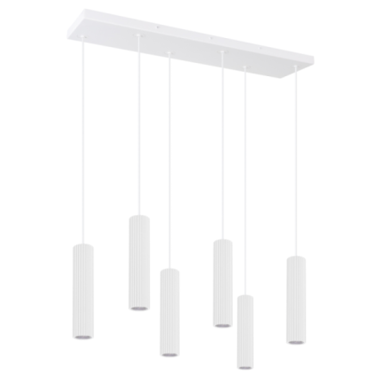 Lampa wisząca IVAR 6L biała LED 3000K