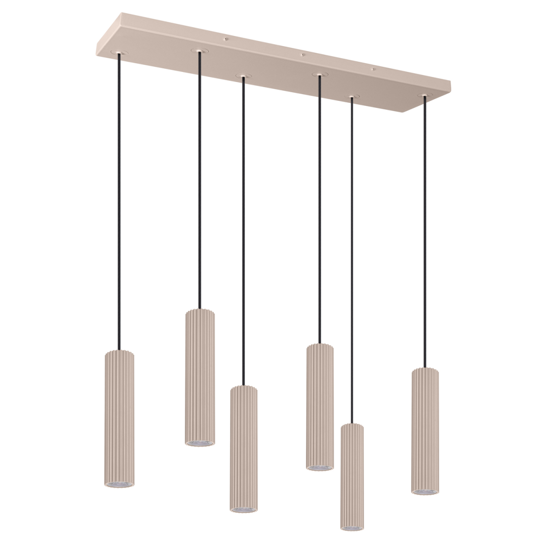 Lampa wisząca IVAR 6L taupe LED 3000K - 22670