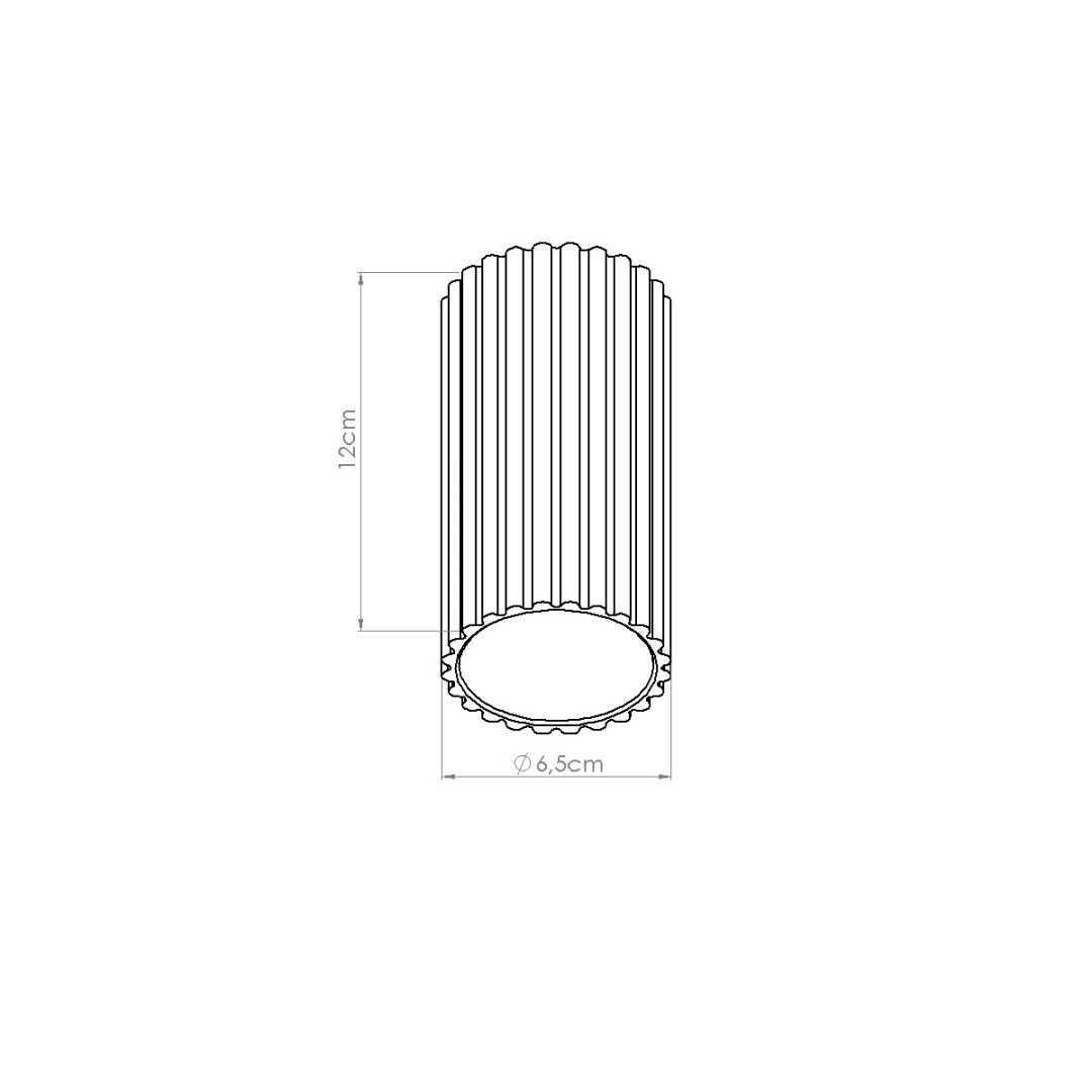 Plafon IVAR biały LED 3000K - 22731