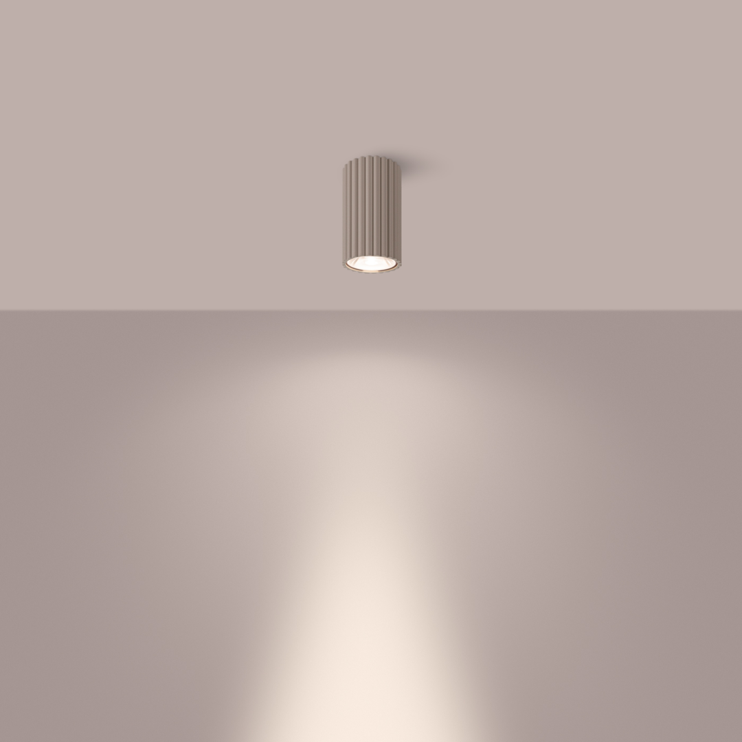 Plafon IVAR taupe LED 4000K - 22826