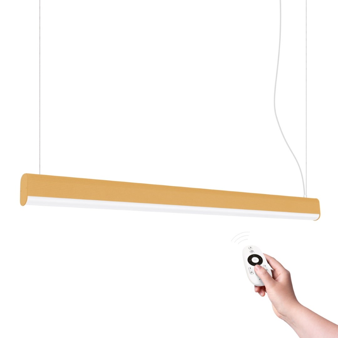 Lampa wisząca FARGE złota LED 3000K - 22859