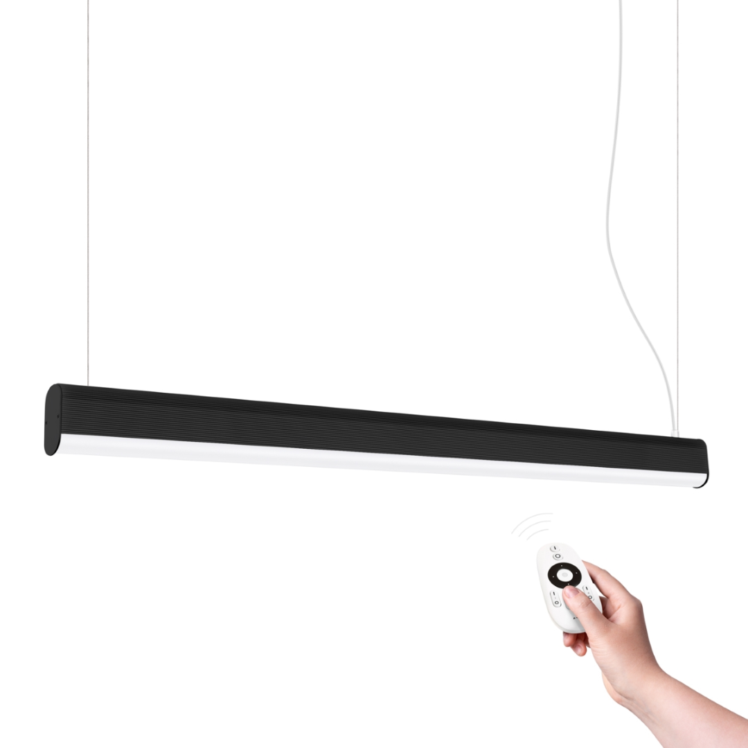 Lampa wisząca FARGE czarna LED 4000K - 22866