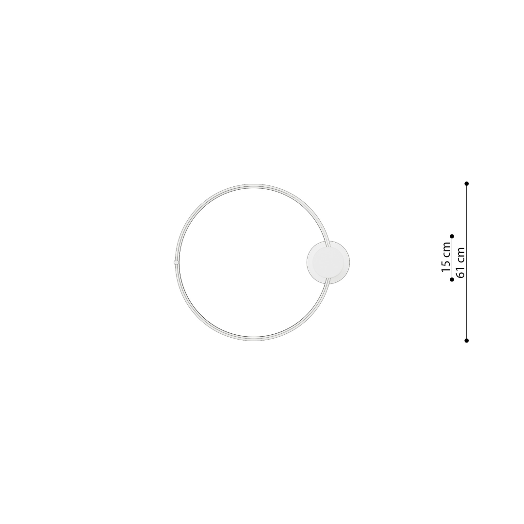 Plafon RIO 55 biały LED 3000K - 29148