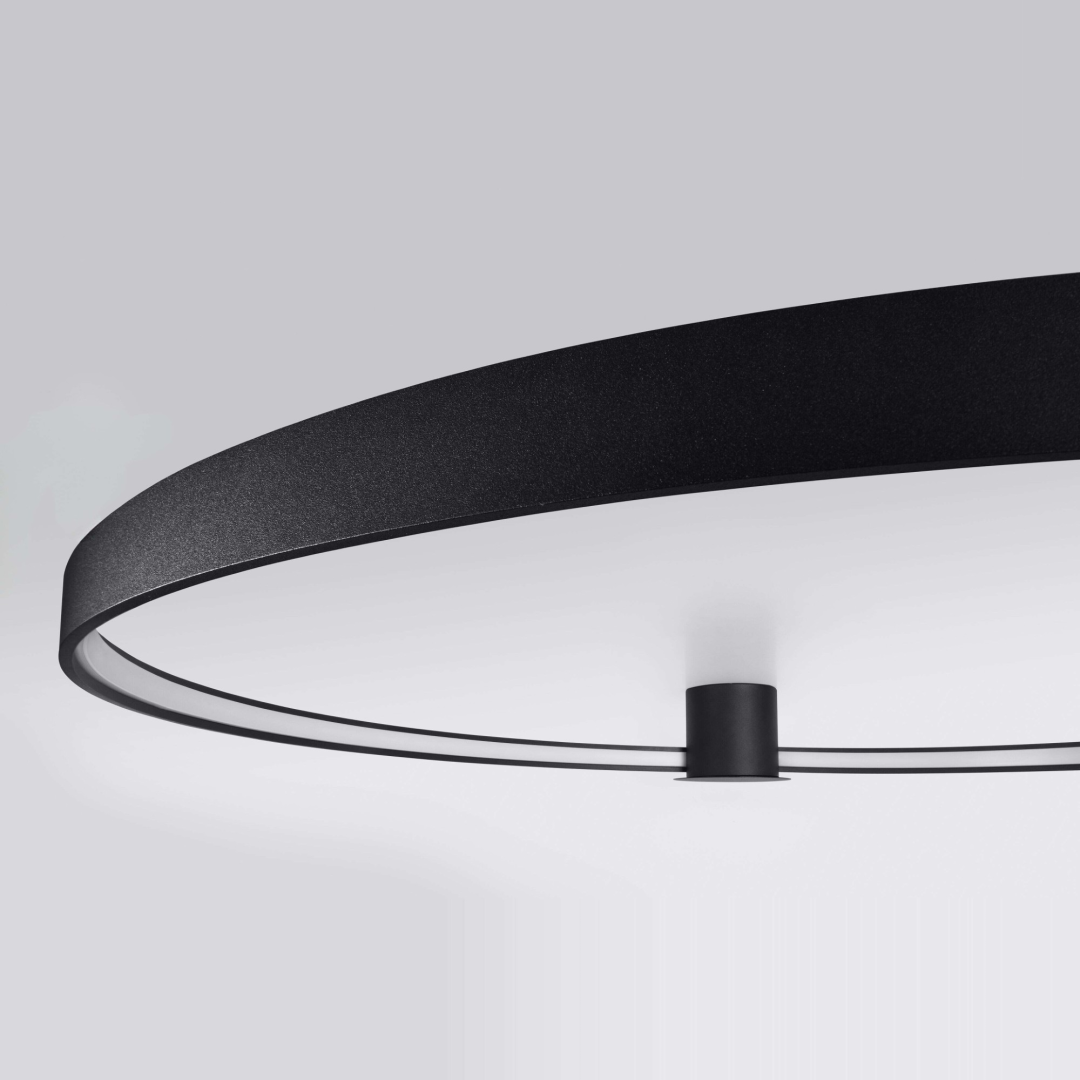 Plafon RIO 78 czarny LED 4000K - 29227