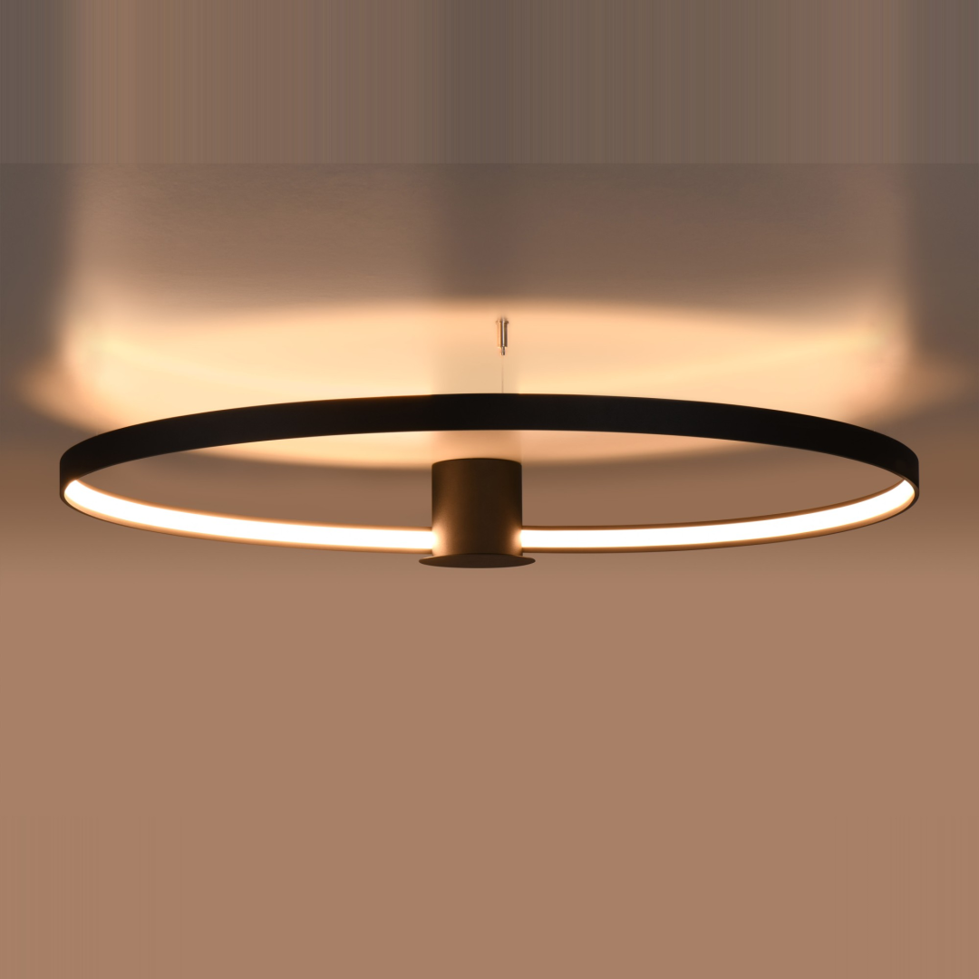 Plafon RIO 110 czarny LED 3000K - 29256