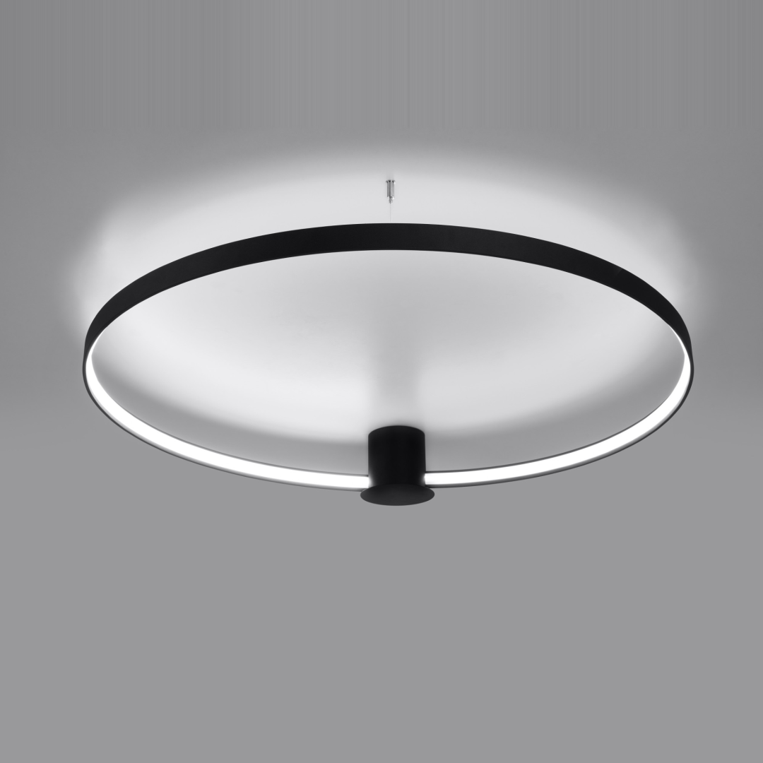 Plafon RIO 110 czarny LED 4000K - 29290