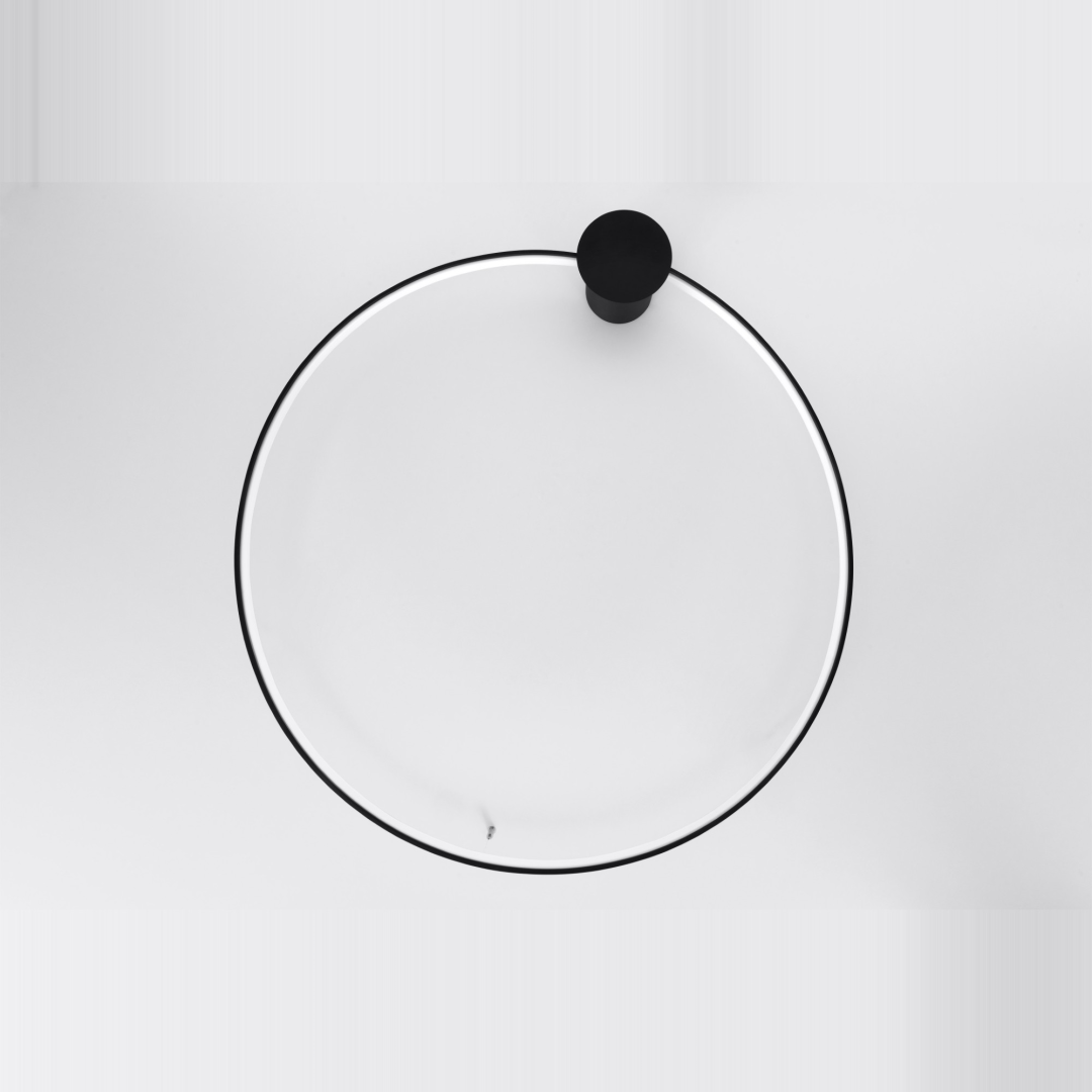 Plafon RIO 110 czarny LED 4000K - 29291