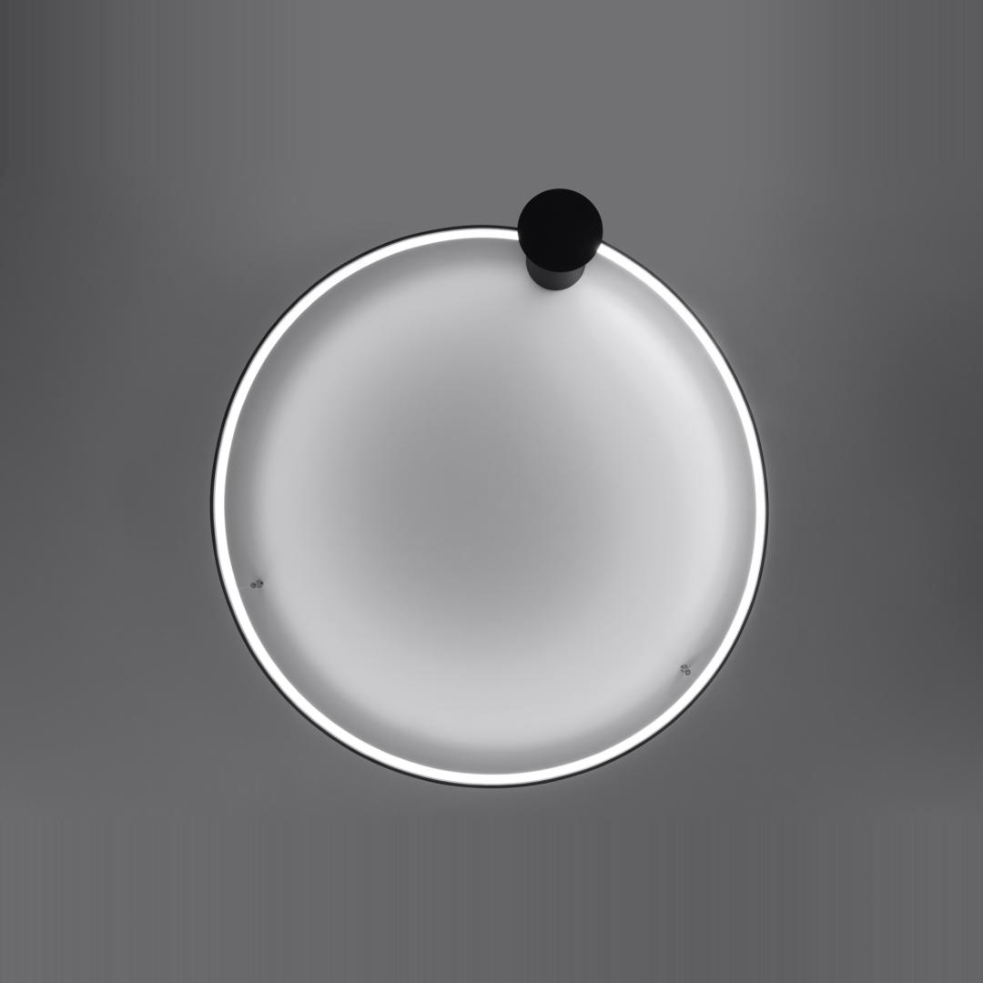 Plafon RIO 110 czarny LED 4000K - 29292