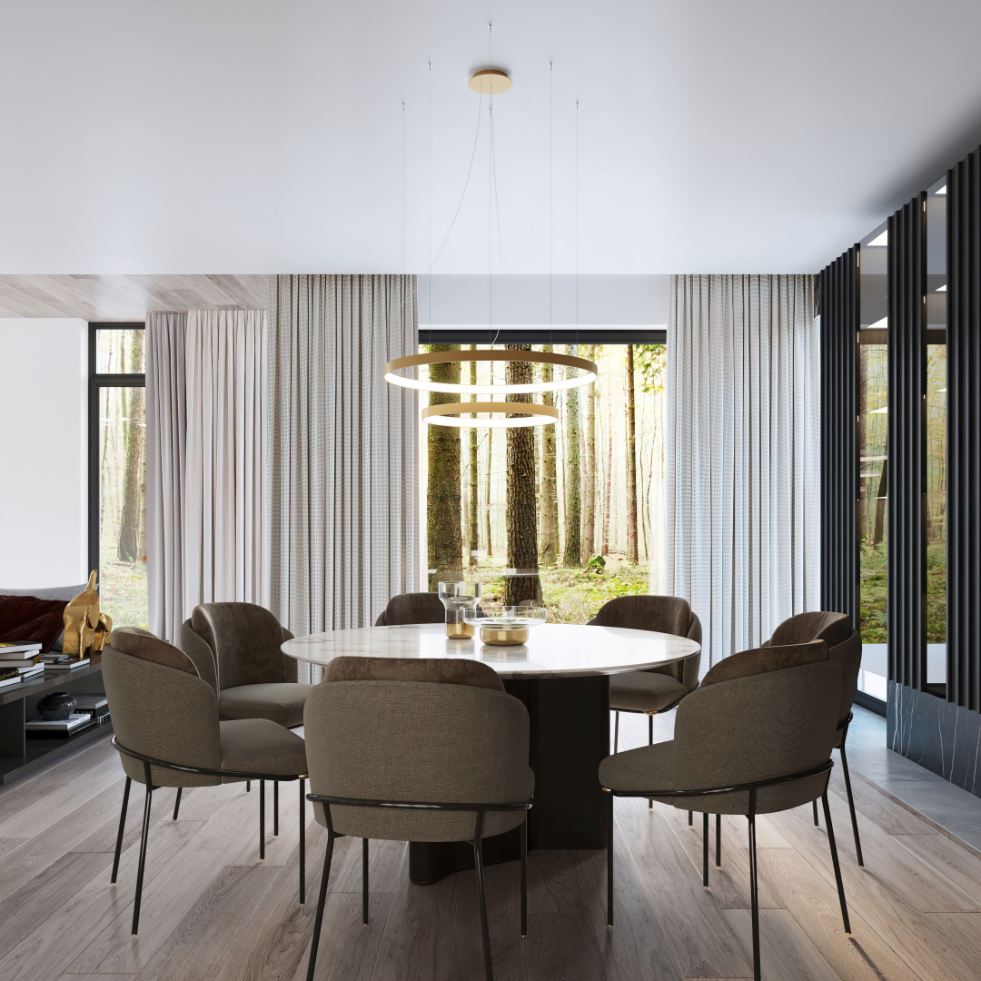 Plafon RIO 55 złoty LED 4000K - 29318