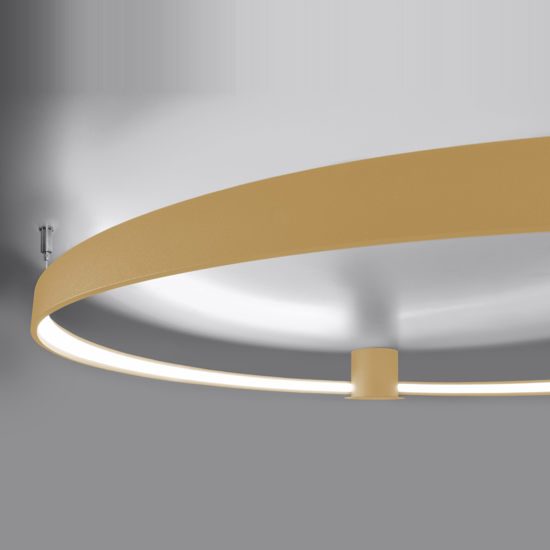 Plafon RIO 55 złoty LED 4000K - 29324