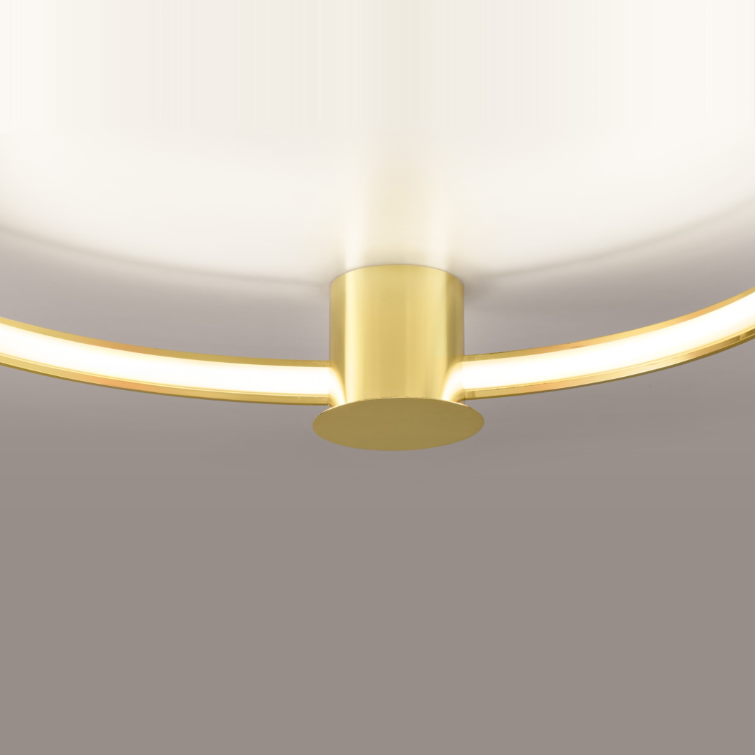 Plafon RIO 78 złoty połysk LED 3000K - 29404