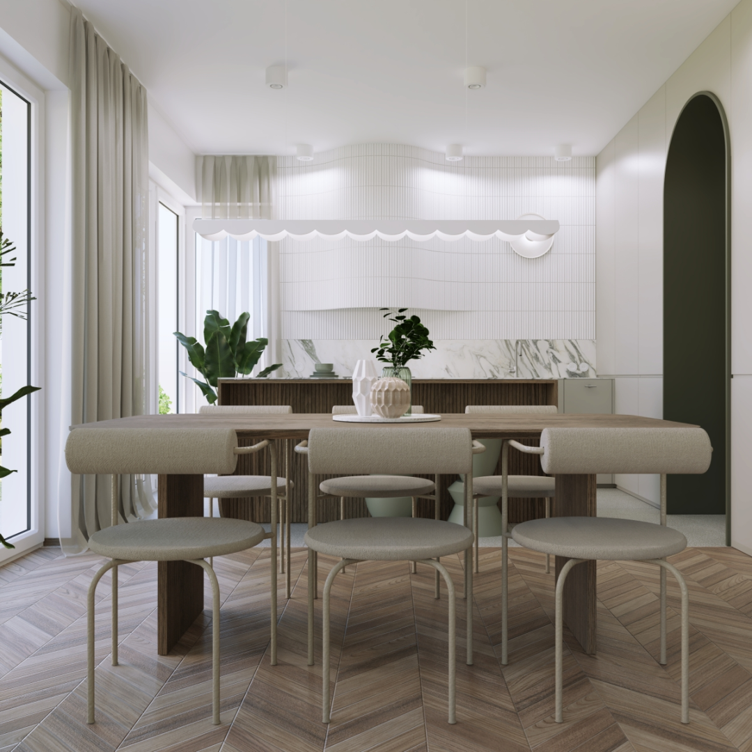 Lampa wisząca BISCUIT 100 biała LED 4000K - 29503